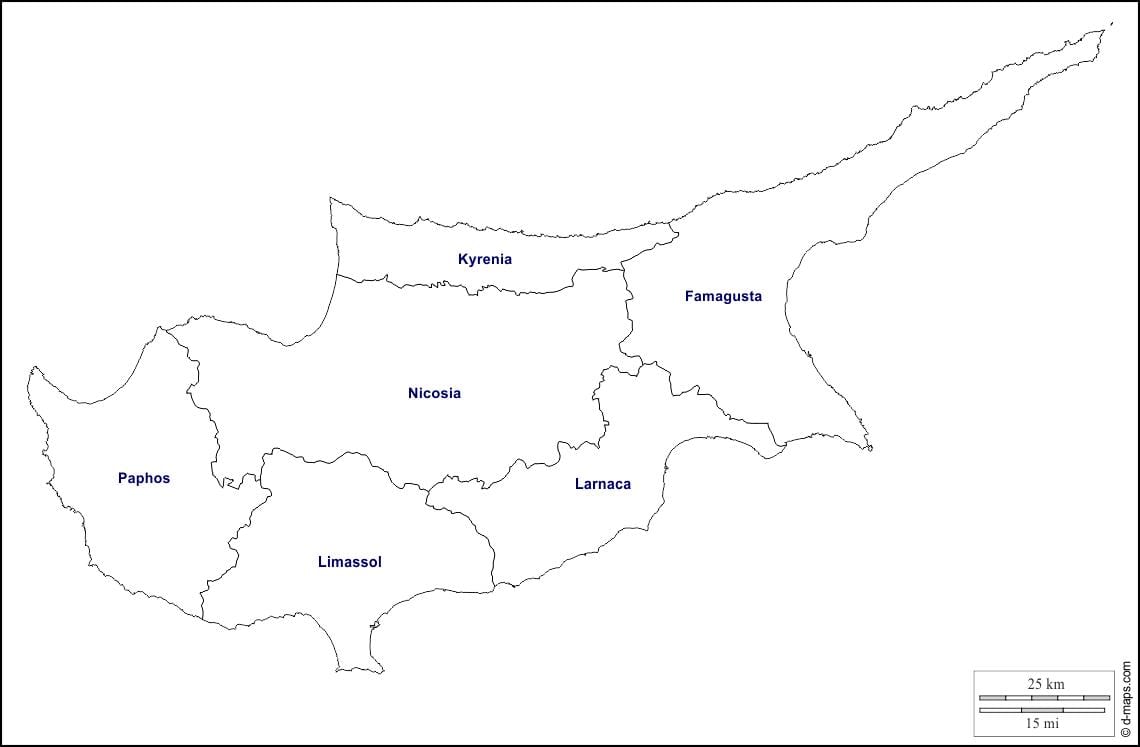 지도 키프로스의 개요