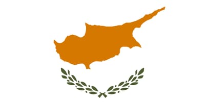 지도 키프로스 플래그
