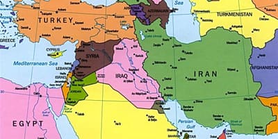 지도 키프로스 middle east