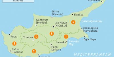 지도 키프로스의 국가